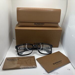Burberry Black Italian-Made Eyewear